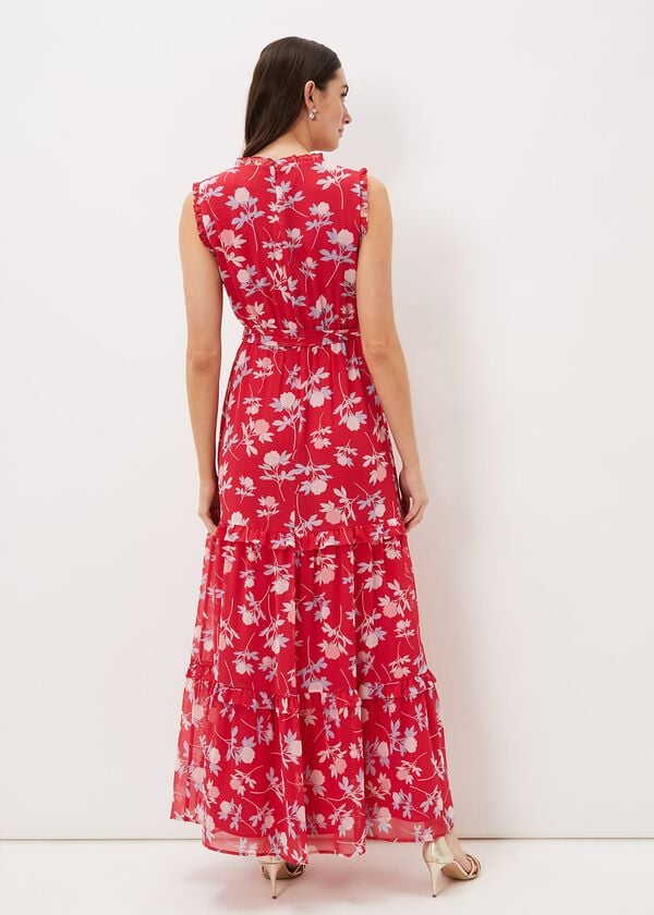 Phase Eight Antonella Floral Tiered Maxi Dress