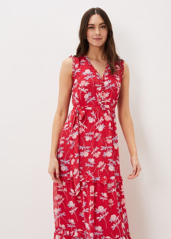 Phase Eight Antonella Floral Tiered Maxi Dress