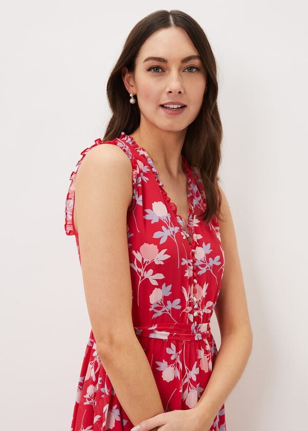 Phase Eight Antonella Floral Tiered Maxi Dress