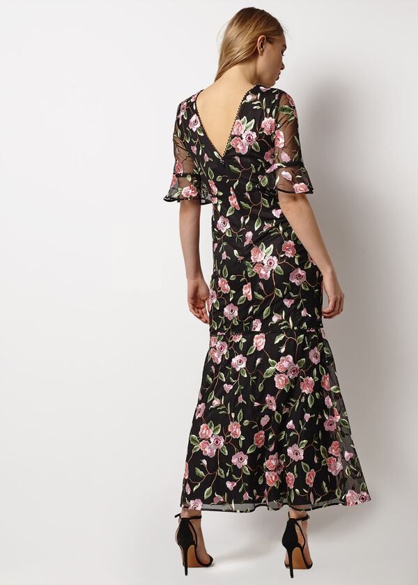 Phase Eight Antonette Embroidered Maxi Dress