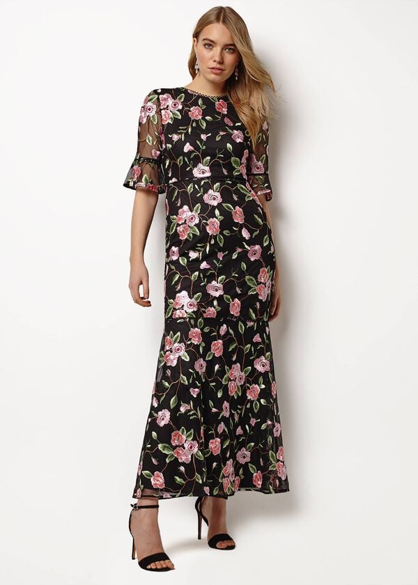 phase eight Antonette Embroidered Maxi Dress