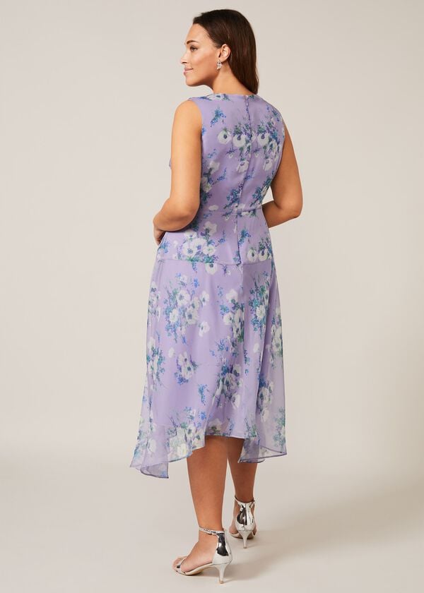 Phase Eight Anya Floral Frill Dress