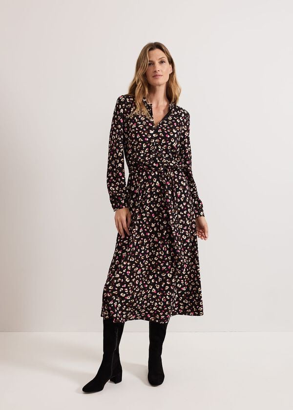 phase eight Aoife Printed Jersey Dress