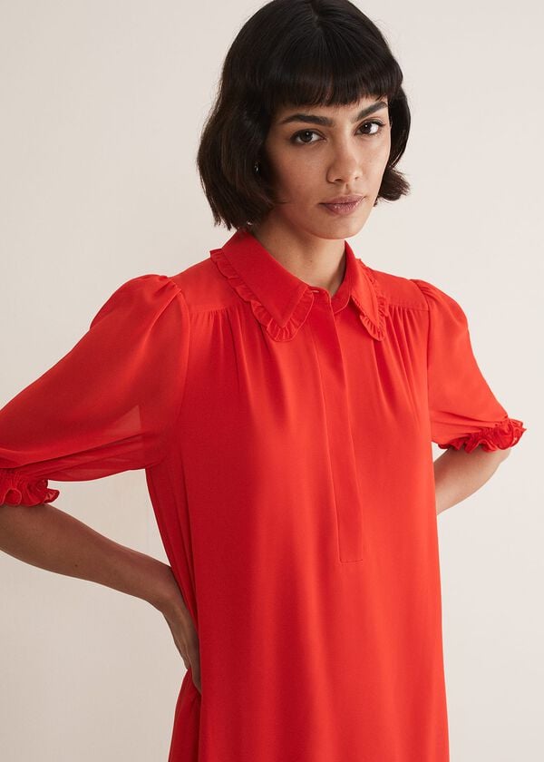 Phase Eight April Chiffon Mini Dress