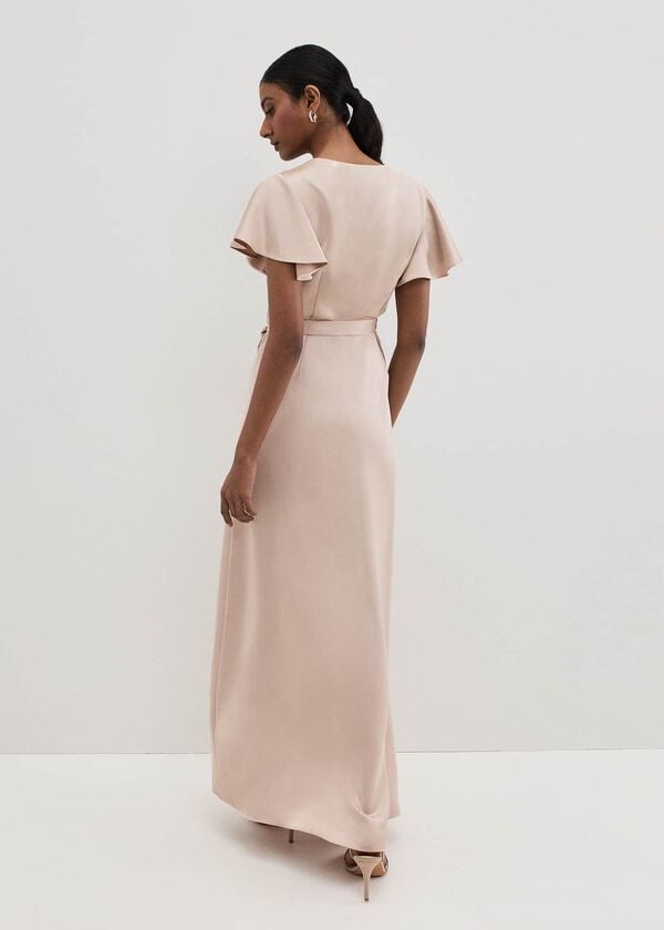 Phase Eight Arabella Satin Maxi Dress