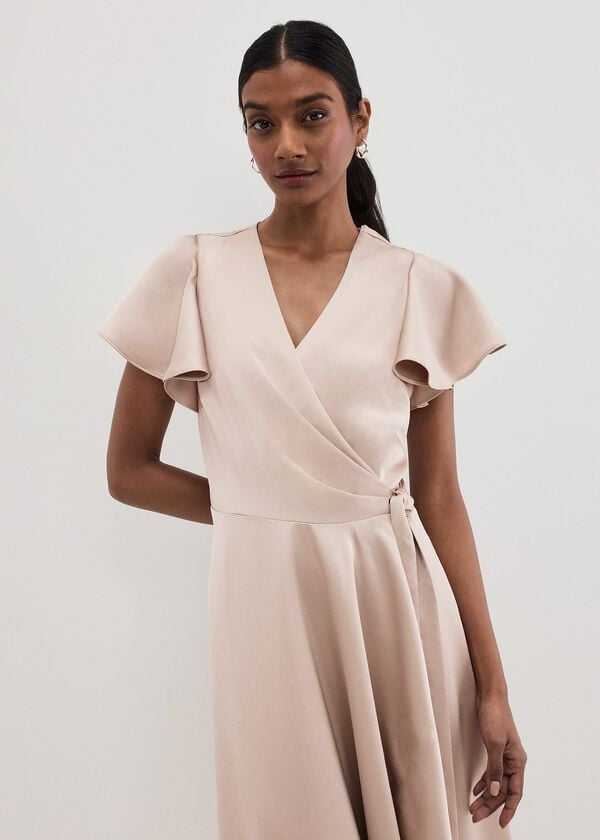 Phase Eight Arabella Satin Maxi Dress