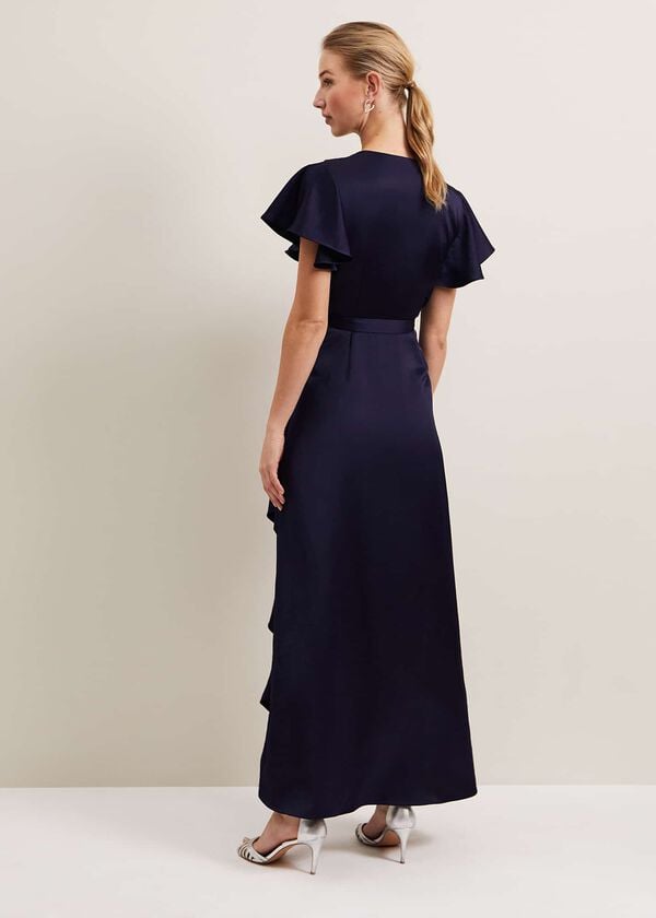 Phase Eight Arabella Satin Maxi Dress