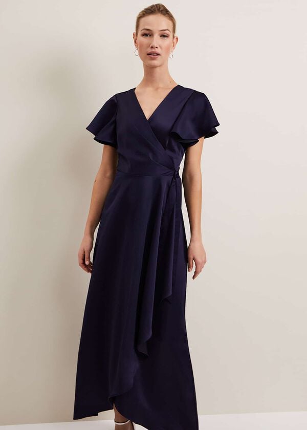 Phase Eight Arabella Satin Maxi Dress