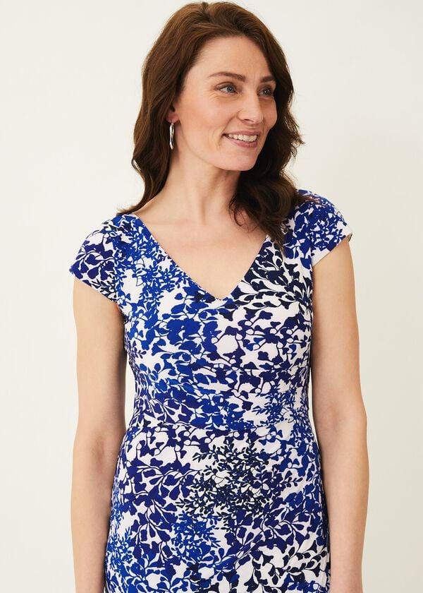 Phase Eight Arielle Contrast Print Jersey Dress
