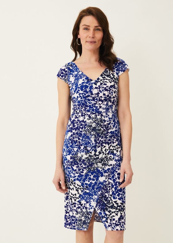 phase eight Arielle Contrast Print Jersey Dress