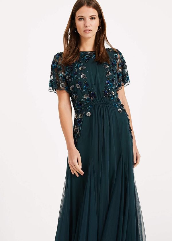 Phase Eight Arlette Beaded Maxi Dress