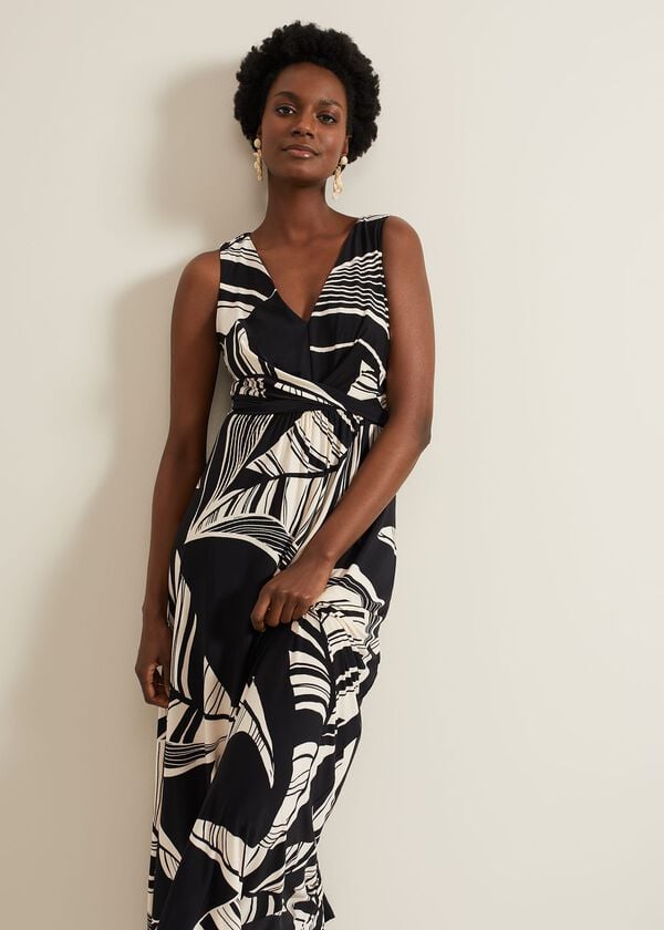 Phase Eight Artemis Abstract Maxi Dress