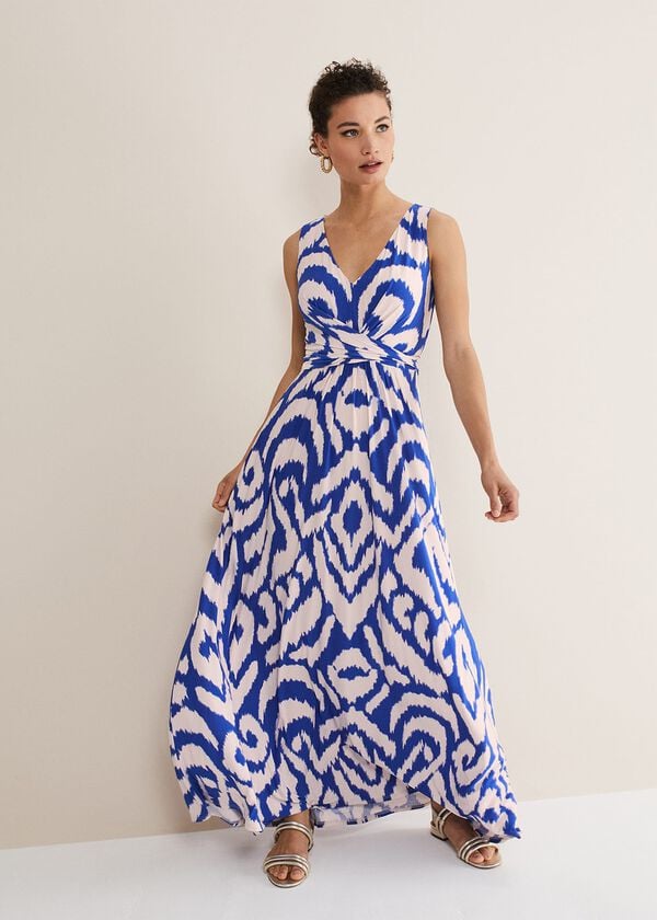 phase eight Artemis Jersey Print Maxi Dress