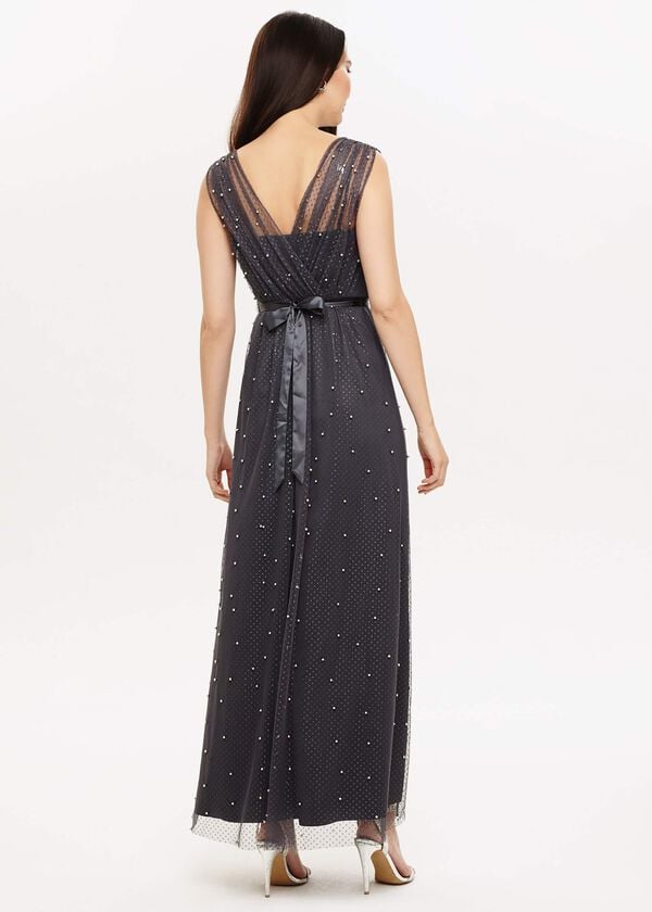 Phase Eight Ashleen Tulle Maxi Dress