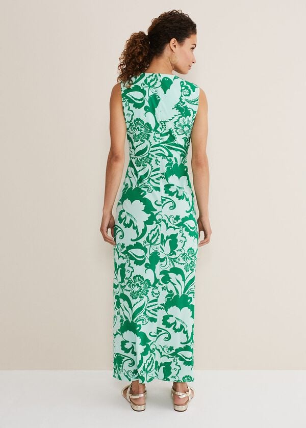 Phase Eight Asiya Paisley Jersey Maxi Dress
