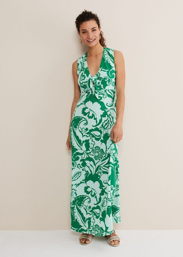 phase eight Asiya Paisley Jersey Maxi Dress