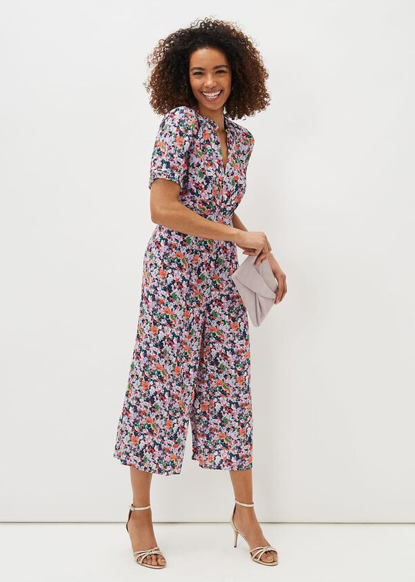 Phase Eight Astrid Ditsy Jumpsuit