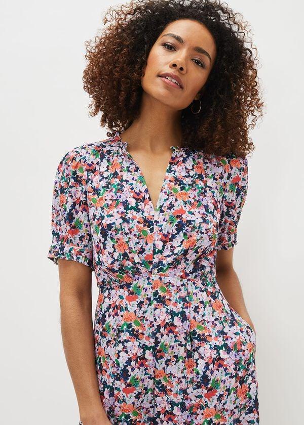 Phase Eight Astrid Ditsy Jumpsuit