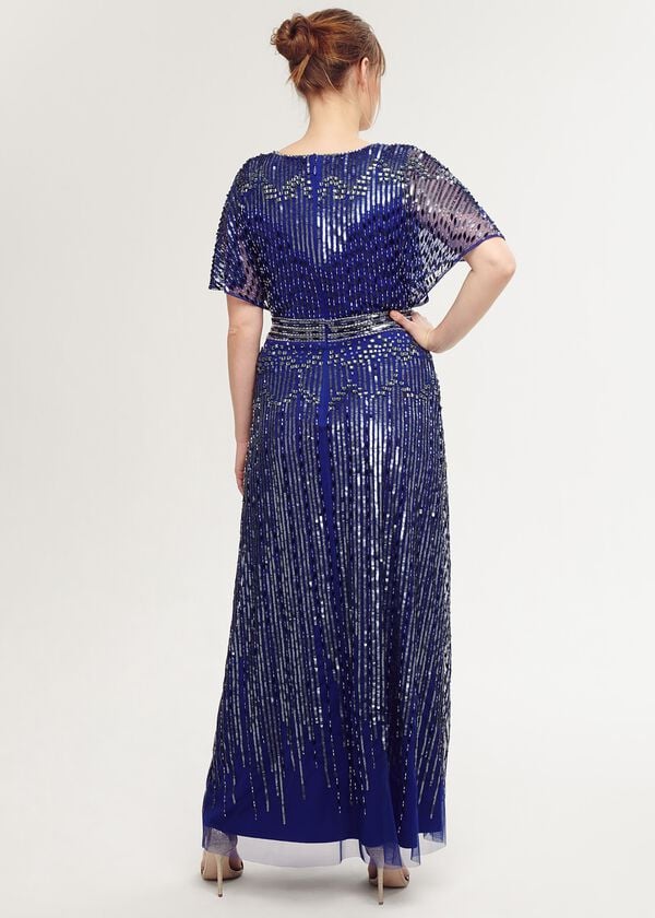 Phase Eight Athena Beaded Maxi Dress