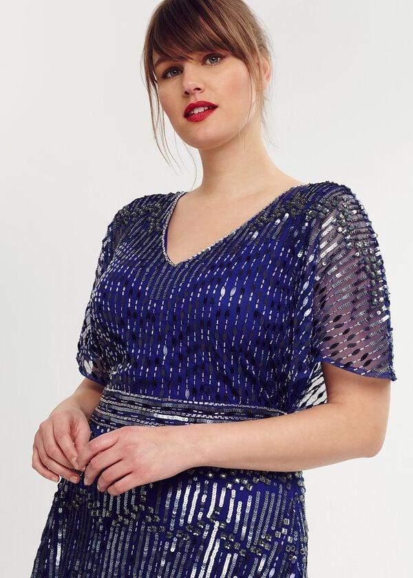 Phase Eight Athena Beaded Maxi Dress