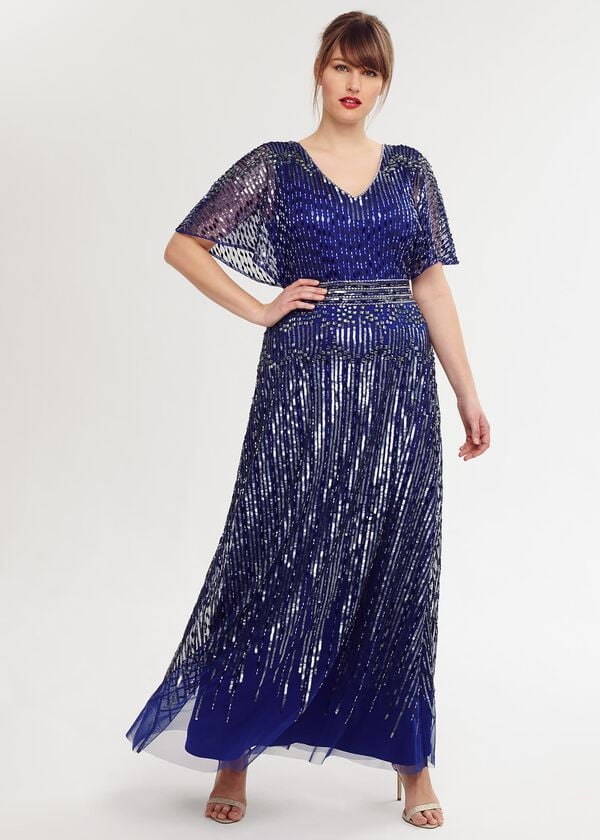 phase eight Athena Beaded Maxi Dress