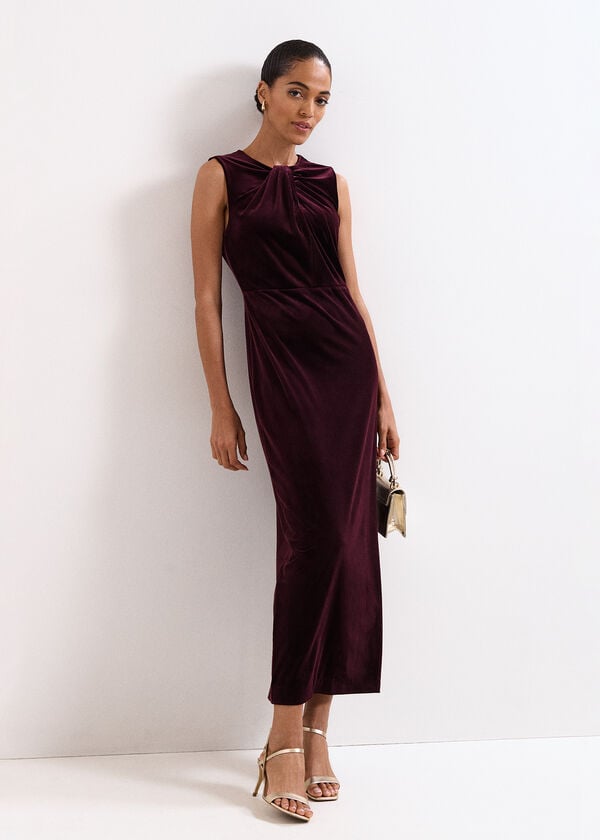 phase eight Ava Velvet Maxi Dress