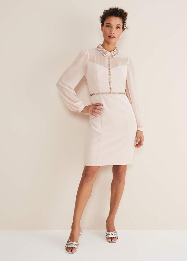 Phase Eight Avah Embellished Fitted Dress