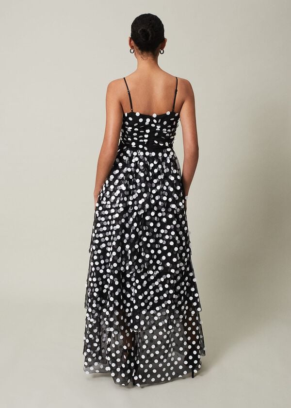 Phase Eight Avianna Sequin Tulle Maxi Dress