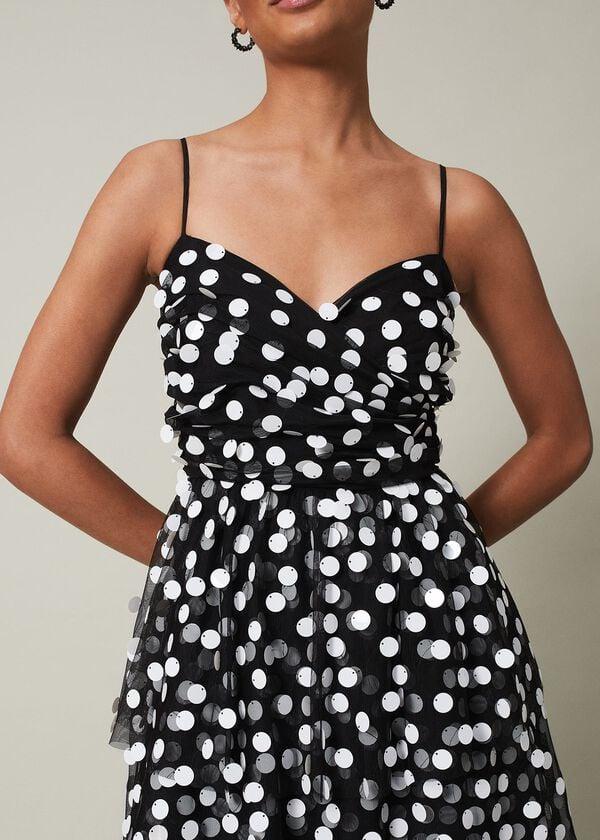 Phase Eight Avianna Sequin Tulle Maxi Dress