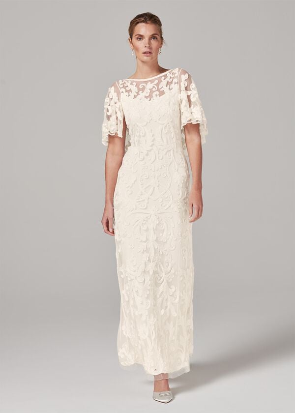 phase eight Avianna Tapework Lace Wedding Dress