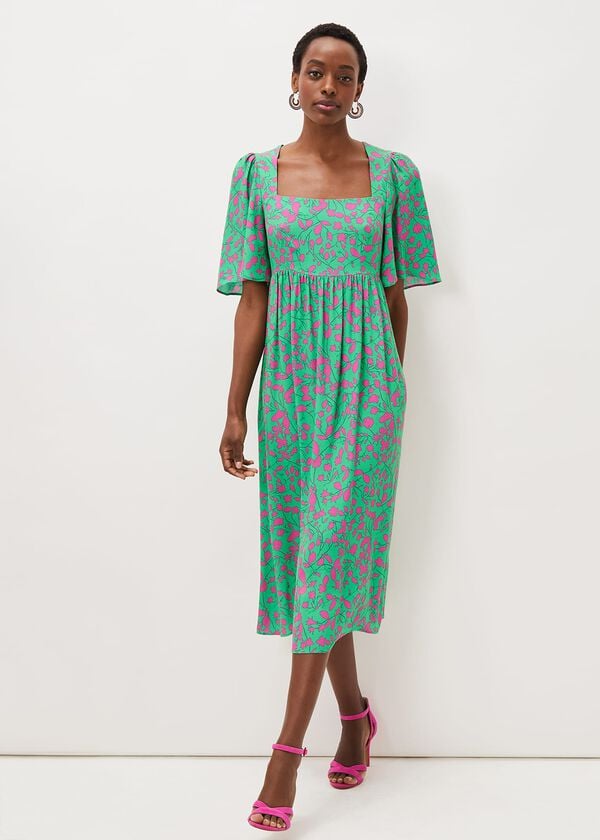 phase eight Ayesha Floral Midaxi Dress