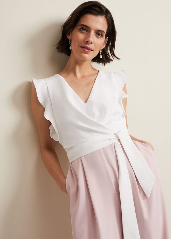 Phase Eight Ayla Ruffle Jumpsuit