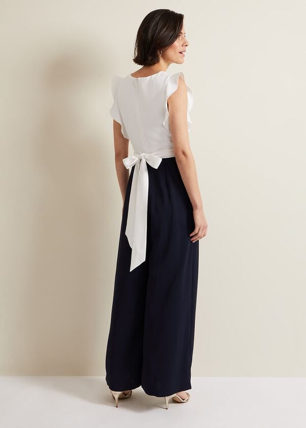 Phase Eight Ayla Ruffle Wrap Jumpsuit