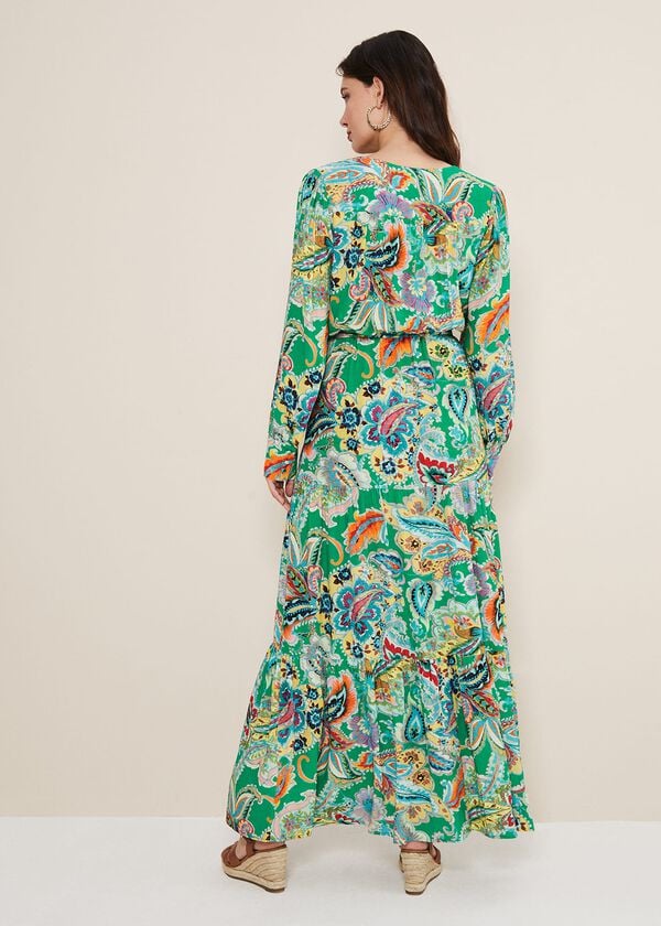 Phase Eight Azalia Paisley Maxi Dress