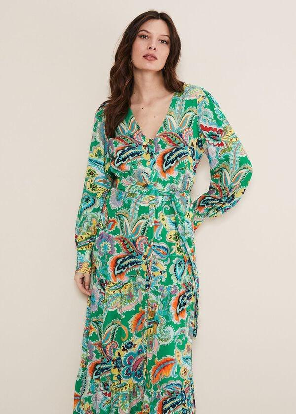 Phase Eight Azalia Paisley Maxi Dress