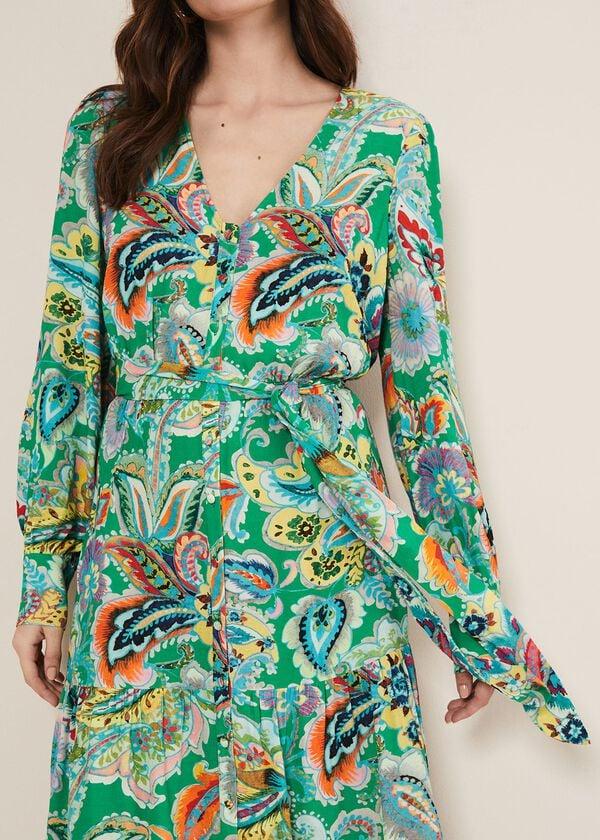 Phase Eight Azalia Paisley Maxi Dress