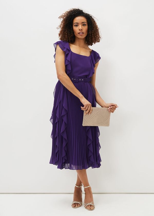 phase eight Bailey Pleated Dress