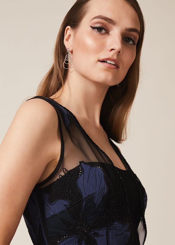 Phase Eight Barbara Applique Floral Dress