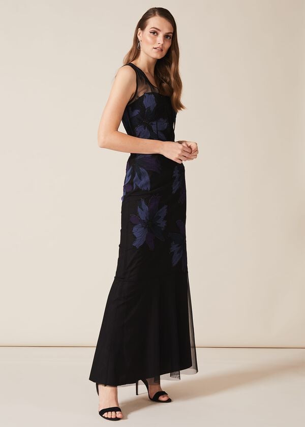 phase eight Barbara Applique Floral Dress