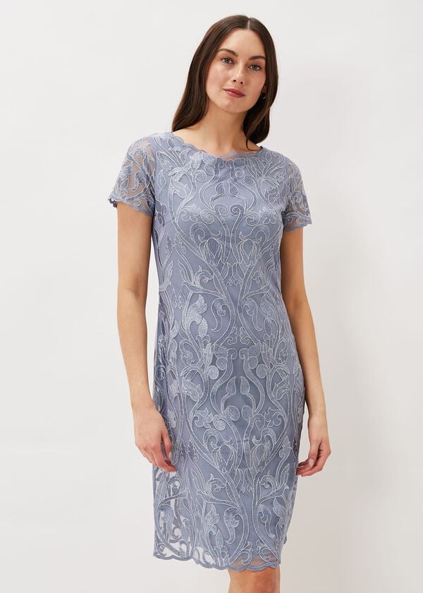 Phase Eight Bea Embroidered Dress