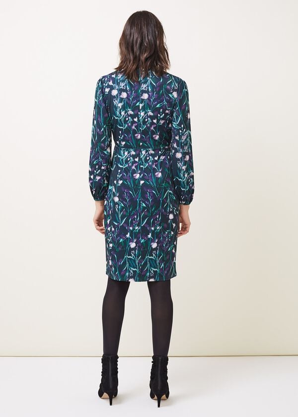 Phase Eight Beatrix Floral Jersey Dress