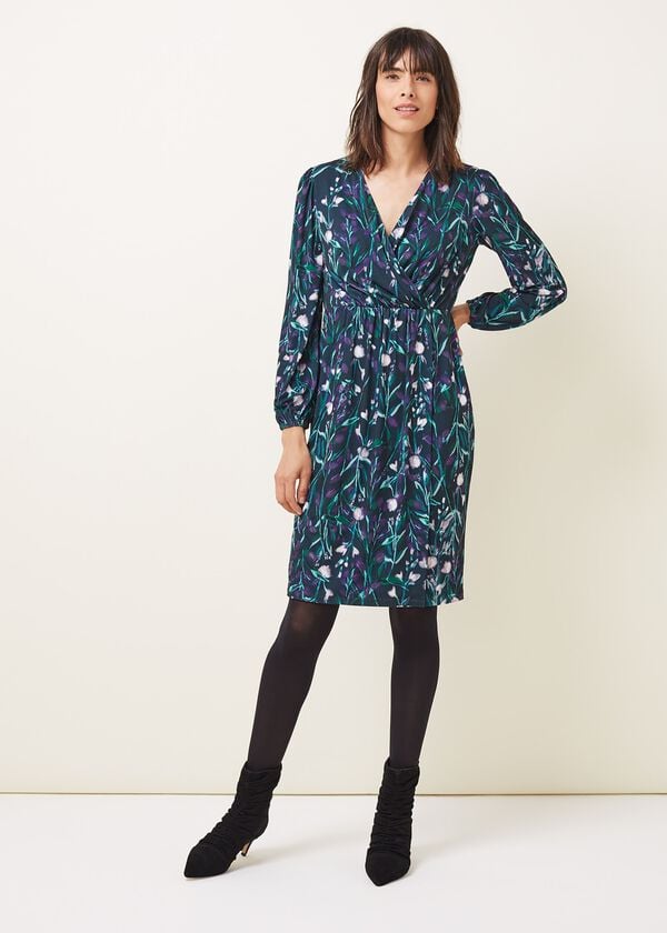 Phase Eight Beatrix Floral Jersey Dress