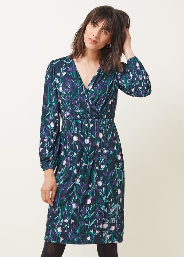 phase eight Beatrix Floral Jersey Dress
