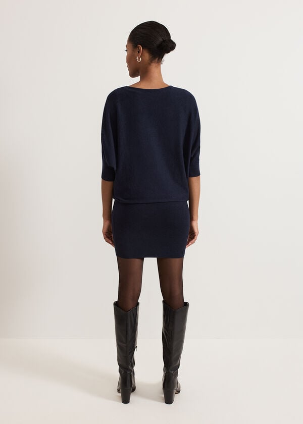 Phase Eight Becca Batwing Knitted Dress
