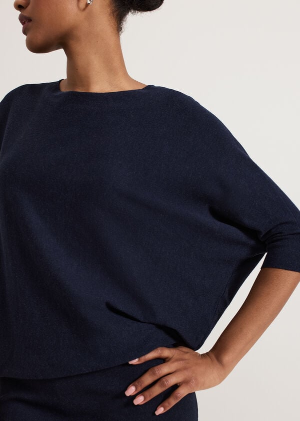 Phase Eight Becca Batwing Knitted Dress