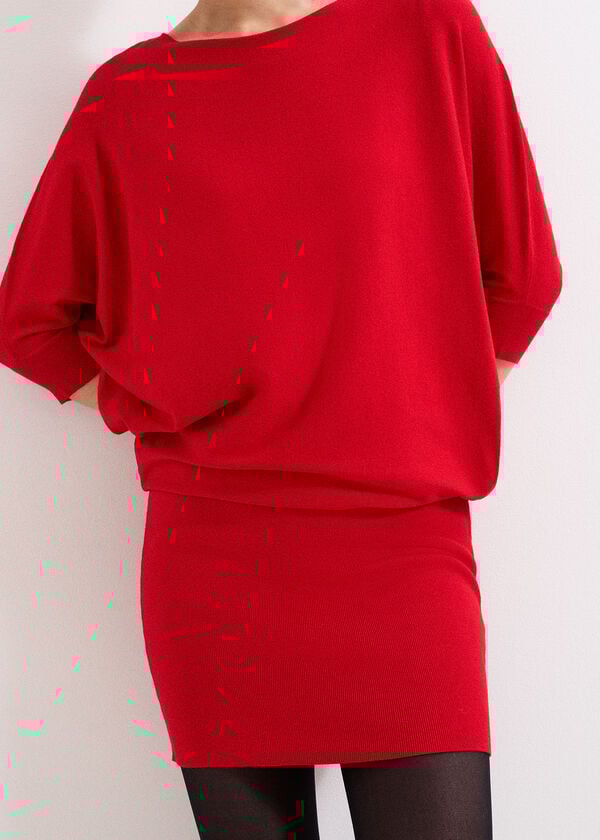 Phase Eight Becca Batwing Knitted Dress