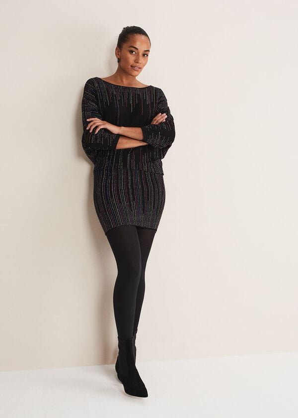 Phase Eight Becca Batwing Knitted Dress