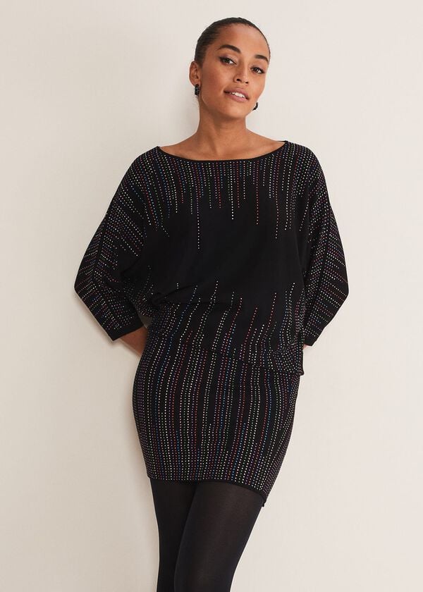 phase eight Becca Batwing Knitted Dress