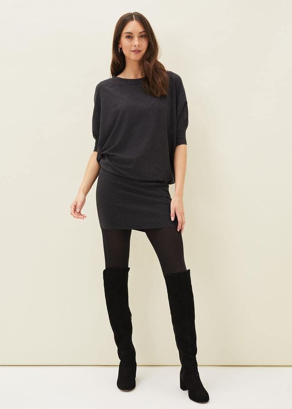 Phase Eight Becca Batwing Knitted Dress
