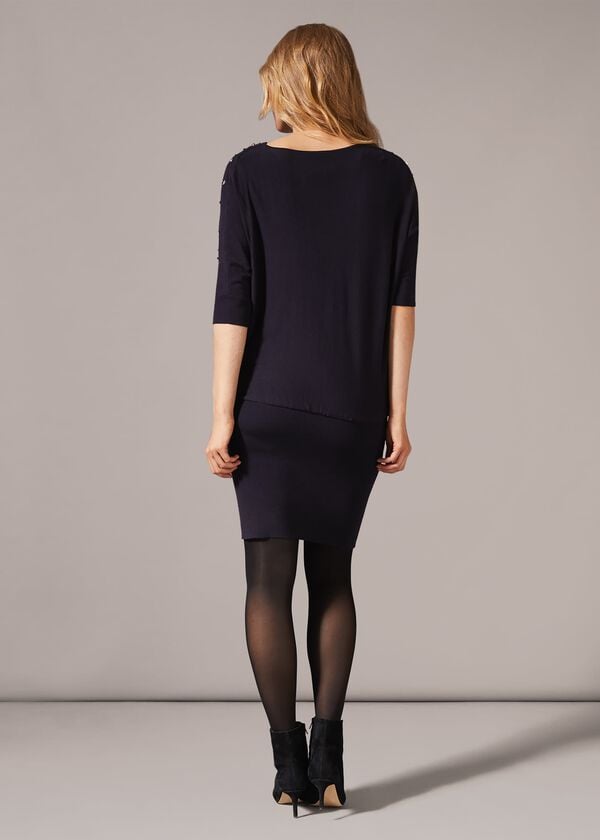 Phase Eight Becca Scattered Sequin Dress